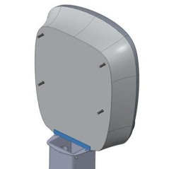Charge Amps Aura Dual Pole Mount - 60 mm | High-Performance Charging Solution CA-130090